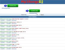 Tablet Screenshot of mp3songsdj.com
